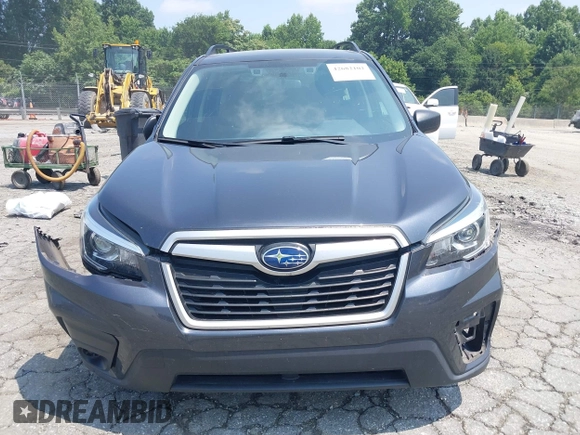 2019 Subaru Forester with VIN JF2SKACC6KH569407, listed as a IAAI auction lot 42682102 with 100,322 mi miles and . Bid and sale history available at DreamBid. Image 13.