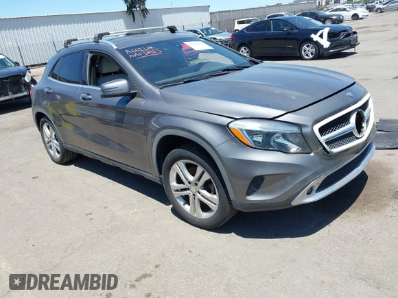 2017 Mercedes-Benz GLA 250 z VIN WDCTG4EB6HJ303262, wystawiony jako IAAI lot #42236512 z przebiegiem 59 681 mil mil oraz . Historia ofert i sprzedaży dostępna na DreamBid. Obrazek 1.