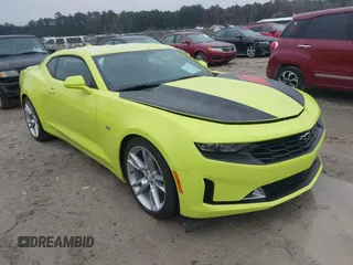 2021 Chevrolet Camaro 1LT with VIN 1G1FB1RS1M0125036, listed as a IAAI auction lot 41622518 with 50,879 mi miles. Bid and sale history available at carsss.com. Image 1.