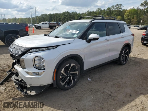 2022 Mitsubishi Outlander SE z VIN JA4J3UA89NZ034457, wystawiony jako Copart lot #50661295 z przebiegiem 34 193 mil mil oraz Szkoda całkowita • Salvage title. Historia ofert i sprzedaży dostępna na DreamBid. Obrazek 1.