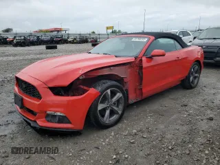 2016 Ford Mustang V6 z VIN 1FATP8EM7G5253533, wystawiony jako Copart lot #55790205 z przebiegiem 95 590 mil mil oraz Szkoda całkowita • Salvage title. Historia ofert i sprzedaży dostępna na DreamBid. Obrazek 1.