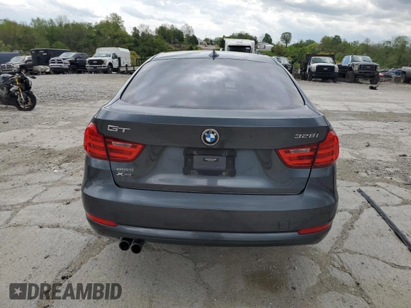 2015 BMW 3 Series 328i Gran Turismo xDrive with VIN WBA3X5C54FD560468, listed as a Copart auction lot 54310135 with 96,522 mi miles and Salvage title. Bid and sale history available at DreamBid. Image 6.