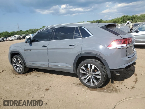 2022 Volkswagen Atlas SEL Premium R-Line z VIN 1V2FE2CA6NC208075, wystawiony jako Copart lot #61215525 z przebiegiem 56 441 mil mil oraz Szkoda całkowita • Salvage title. Historia ofert i sprzedaży dostępna na DreamBid. Obrazek 2.