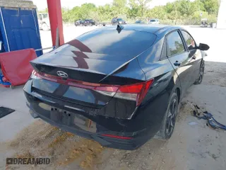 2023 Hyundai Elantra SEL with VIN KMHLS4AG3PU524994, listed as a IAAI auction lot 41691645 with 41,889 mi miles. Bid and sale history available at carsss.com. Image 4.