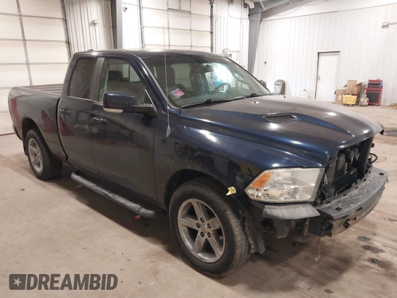 2012 Ram 1500 Sport с VIN 1C6RD7HT4CS175967, выставлен на аукционе IAAI как лот 41841023 с пробегом 185 783 миль миль и . История ставок и продаж доступна на DreamBid. Изображение 1.