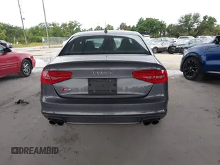 2014 Audi S4 Premium Plus with VIN WAUBGAFL6EA045163, listed as a IAAI auction lot 41987383 with 64,495 mi miles. Bid and sale history available at carsss.com. Image 17.