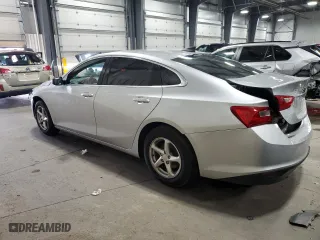 2016 Chevrolet Malibu LS with VIN 1G1ZB5ST4GF345649, listed as a Copart auction lot 52030475 with 106,457 mi miles and Salvage Title. Bid and sale history available at carsss.com. Image 2.