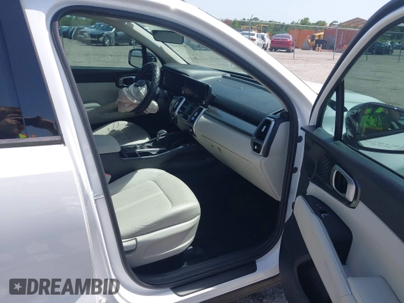 2023 Kia Sorento S with VIN 5XYRL4LC3PG167842, listed as a IAAI auction lot 42460768 with 33,359 mi miles and . Bid and sale history available at DreamBid. Image 5.