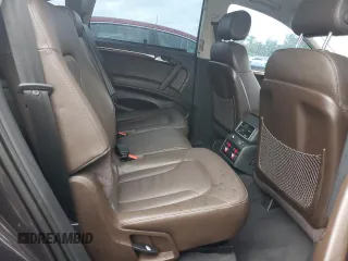 2013 Audi Q7 Premium Plus with VIN WA1LGAFE4DD007575, listed as a Copart auction lot 59078855 with 132,428 mi miles and Salvage title. Bid and sale history available at DreamBid. Image 11.
