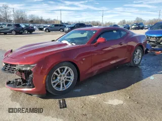 2019 Chevrolet Camaro 1LS with VIN 1G1FB1RXXK0116053, listed as a Copart auction lot 88750075 with 59,800 mi miles and Salvage Title. Bid and sale history available at carsss.com. Image 1.
