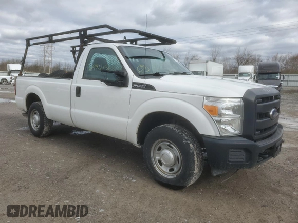 2015 Ford Super Duty F-250 SRW XL with VIN 1FTBF2A60FED59267, listed as a Copart auction lot 52991215 with 76,265 mi miles and Clean Title. Bid and sale history available at carsss.com. Image 4.