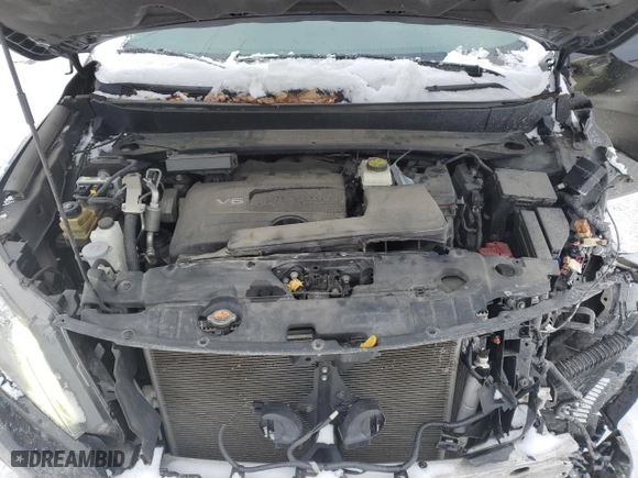 2019 Nissan Pathfinder S with VIN 5N1DR2MM1KC591212, listed as a Copart auction lot 87594295 with 74,907 mi miles and Salvage Title. Bid and sale history available at carsss.com. Image 13.