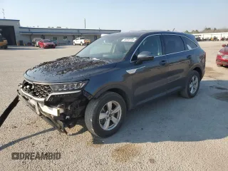 2022 Kia Sorento LX with VIN 5XYRG4LC6NG076825, listed as a Copart auction lot 46995135 with 75,882 mi miles and Salvage Title. Bid and sale history available at carsss.com. Image 1.