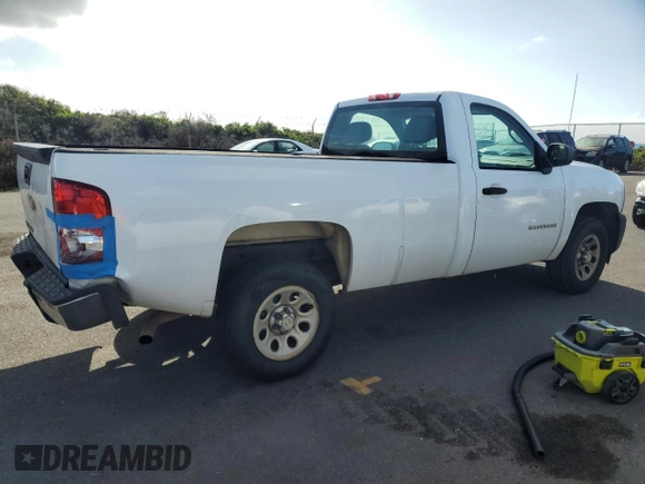 2010 Chevrolet Silverado 1500 Work Truck with VIN 1GCPCPEX2AZ171799, listed as a Copart auction lot 46720655 with 159,542 mi miles and Salvage Title. Bid and sale history available at DreamBid. Image 3.