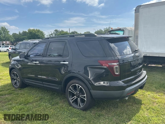 2013 Ford Explorer Sport with VIN 1FM5K8GT4DGB67923, listed as a Copart auction lot 54363125 with 160,947 mi miles and Clean Title. Bid and sale history available at carsss.com. Image 3.