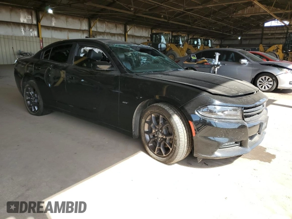 2018 Dodge Charger GT with VIN 2C3CDXJG1JH126682, listed as a Copart auction lot 55499385 with 93,774 mi miles and Clean Title. Bid and sale history available at DreamBid. Image 4.