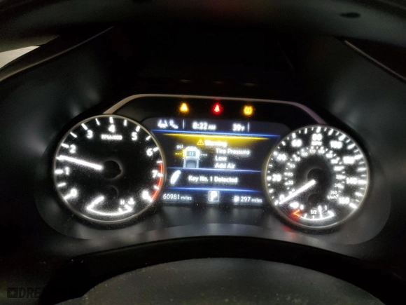 2020 Nissan Murano SV with VIN 5N1AZ2BS4LN118799, listed as a Copart auction lot 45960115 with 60,981 mi miles and Salvage Title. Bid and sale history available at carsss.com. Image 9.
