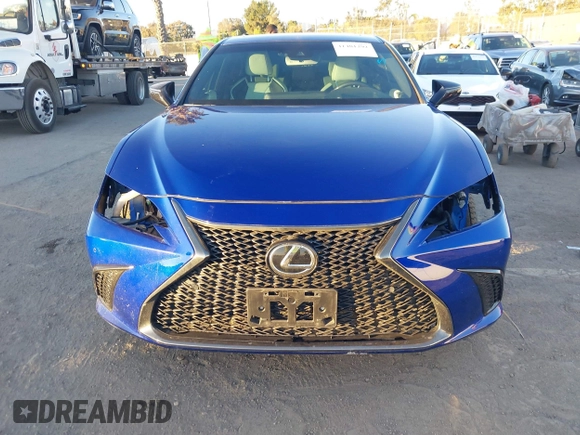 2021 Lexus ES 350 F Sport with VIN 58AHZ1B17MU096457, listed as a IAAI auction lot 41401292 with 38,265 mi miles and . Bid and sale history available at DreamBid. Image 13.