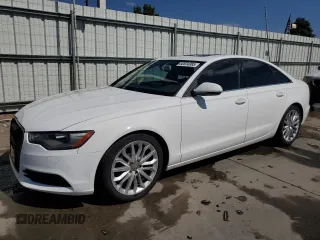 2013 Audi A6 Premium Plus with VIN WAUDFAFC5DN036053, listed as a Copart auction lot 60834985 with 83,433 mi miles and Salvage title. Bid and sale history available at DreamBid. Image 1.
