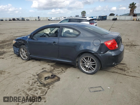 2006 Scion tC with VIN JTKDE177060120250, listed as a Copart auction lot 50894285 with 181,796 mi miles and Salvage Title. Bid and sale history available at carsss.com. Image 2.