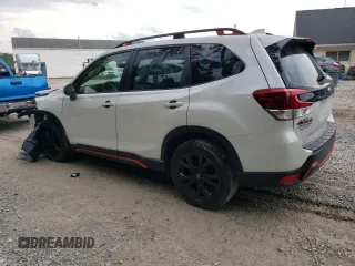 2020 Subaru Forester Special Sports with VIN JF2SKARC0LH608811, listed as a Copart auction lot 61369395 with 58,326 mi miles and Salvage title. Bid and sale history available at DreamBid. Image 2.