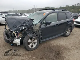 2016 Subaru Forester 2.5i Limited with VIN JF2SJAKC0GH434161, listed as a Copart auction lot 50446015 with 0 mi miles and Salvage Title. Bid and sale history available at carsss.com. Image 1.