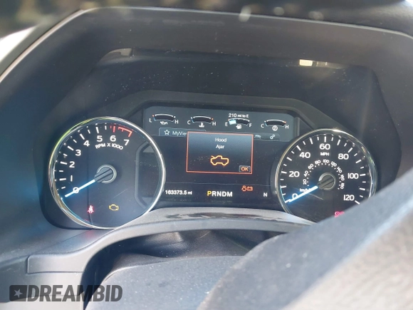 2017 Ford F-150 XL with VIN 1FTEW1CG2HKD52905, listed as a IAAI auction lot 41117697 with 163,373 mi miles. Bid and sale history available at carsss.com. Image 15.