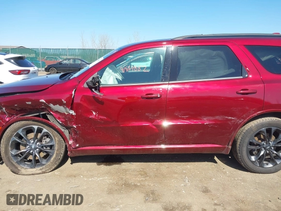 2021 Dodge Durango GT z VIN 1C4RDJDG8MC558966, wystawiony jako IAAI lot #41864882 z przebiegiem 74 124 mil mil oraz . Historia ofert i sprzedaży dostępna na DreamBid. Obrazek 6.