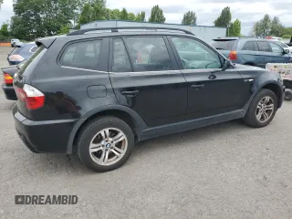 2006 BMW X3 3.0i with VIN WBXPA93466WG81226, listed as a Copart auction lot 61008215 with 184,590 mi miles and Clean title. Bid and sale history available at DreamBid. Image 3.