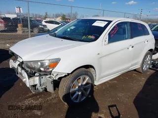 2012 Mitsubishi Outlander Sport SE with VIN JA4AP4AU8CZ000170, listed as a IAAI auction lot 41636634 with 182,664 mi miles. Bid and sale history available at carsss.com. Image 18.