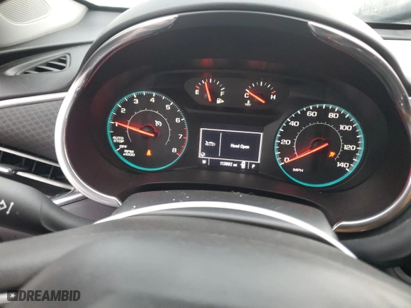 2018 Chevrolet Malibu LT with VIN 1G1ZD5ST0JF205714, listed as a Copart auction lot 80206334 with 113,992 mi miles and Salvage Title. Bid and sale history available at carsss.com. Image 9.