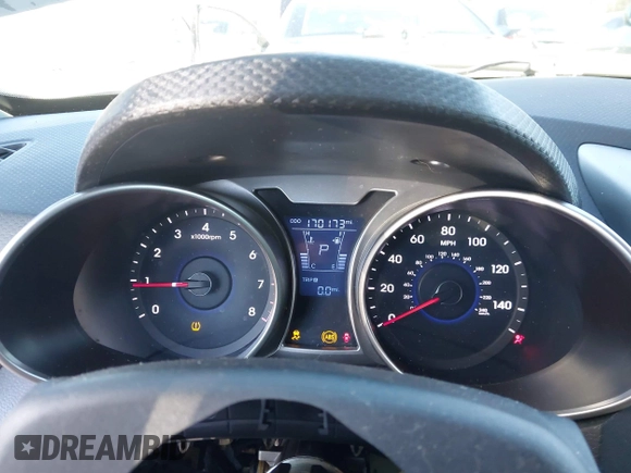 2013 Hyundai Veloster w/Black Int with VIN KMHTC6AD5DU116443, listed as a IAAI auction lot 41635858 with 170,173 mi miles and . Bid and sale history available at DreamBid. Image 7.