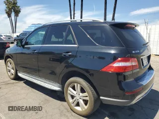 2015 Mercedes-Benz M ML 350 with VIN 4JGDA5JB9FA474104, listed as a Copart auction lot 52978295 with 123,108 mi miles and Clean Title. Bid and sale history available at carsss.com. Image 2.