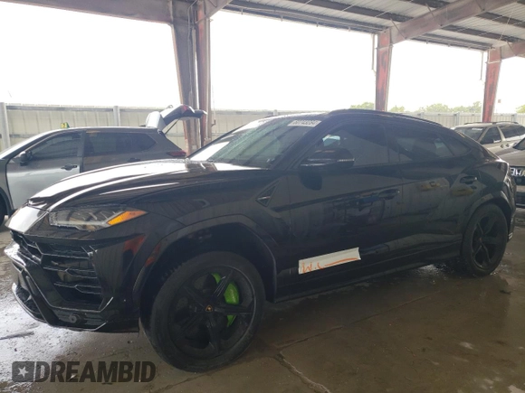 2019 Lamborghini Urus z VIN ZPBUA1ZL6KLA04680, wystawiony jako Copart lot #60743284 z przebiegiem 49 209 mil mil oraz Szkody całkowita. Historia ofert i sprzedaży dostępna na DreamBid. Obrazek 1.