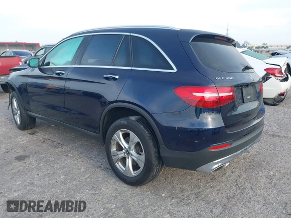 2018 Mercedes-Benz GLC with VIN WDC0G4JB4JV094465, listed as a IAAI auction lot 41869125 with 77,356 mi miles. Bid and sale history available at carsss.com. Image 3.