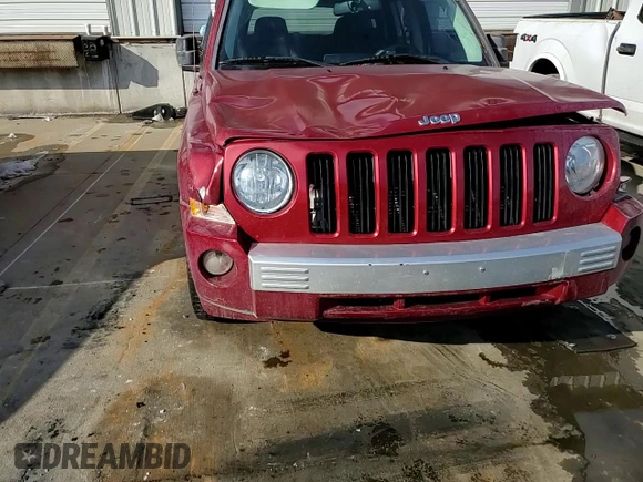2008 Jeep Patriot Limited with VIN 1J8FF48W78D516989, listed as a Copart auction lot 88573945 with 212,997 mi miles and Salvage title. Bid and sale history available at DreamBid. Image 11.