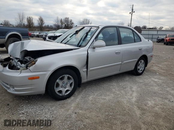 2004 Hyundai Accent GL with VIN KMHCG45C94U564176, listed as a Copart auction lot 82963944 with 454,400 mi miles and Salvage Title. Bid and sale history available at carsss.com. Image 1.