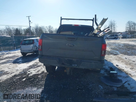 2019 Ford F-150 XL with VIN 1FTEW1EP9KKD60729, listed as a IAAI auction lot 41401427 with 186,277 mi miles. Bid and sale history available at carsss.com. Image 17.