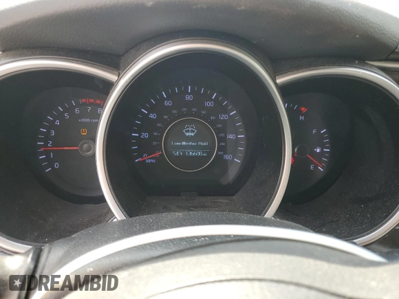 2015 Kia Optima LX with VIN 5XXGM4A79FG442675, listed as a Copart auction lot 52698895 with 136,600 mi miles and Non repairable. Bid and sale history available at DreamBid. Image 9.