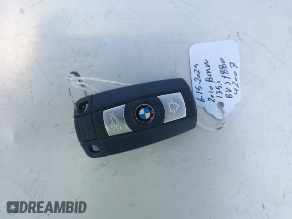 2010 BMW 1 Series 135i with VIN WBAUN9C55AVK42007, listed as a IAAI auction lot 42526510 with 92,586 mi miles and . Bid and sale history available at DreamBid. Image 11.
