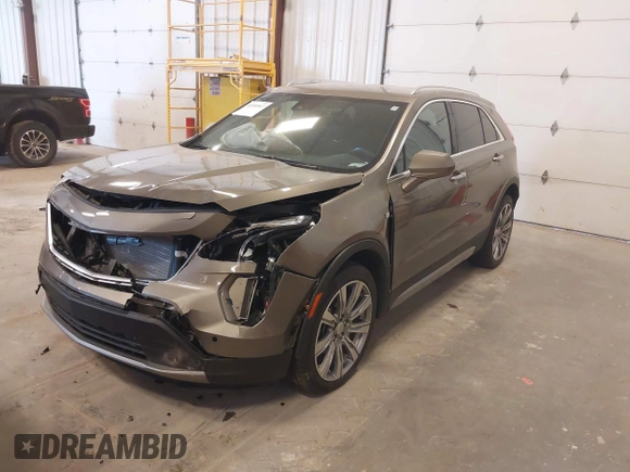 2020 Cadillac XT4 AWD Premium Luxury with VIN 1GYFZDR44LF068018, listed as a IAAI auction lot 41990967 with 11,800 mi miles and . Bid and sale history available at DreamBid. Image 2.