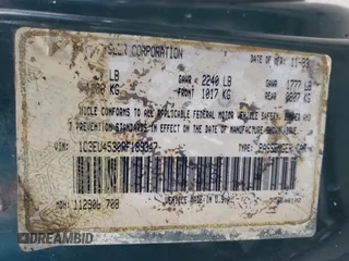 1994 Chrysler LeBaron z VIN 1C3EU4530RF189347, wystawiony jako Copart lot #72474654 z przebiegiem 38 868 mil mil oraz Tytuł czysty. Historia ofert i sprzedaży dostępna na DreamBid. Obrazek 12.