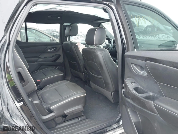 2023 Chevrolet Traverse Premier with VIN 1GNEVKKW3PJ324995, listed as a IAAI auction lot 41187313 with 14,701 mi miles. Bid and sale history available at carsss.com. Image 8.