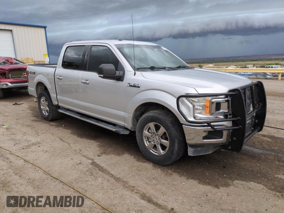 2018 Ford F-150 XL with VIN 1FTEW1E57JKC62666, listed as a Copart auction lot 61619235 with 149,759 mi miles and Clean title. Bid and sale history available at DreamBid. Image 4.