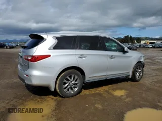 2014 Infiniti QX60 with VIN 5N1AL0MM1EC507970, listed as a Copart auction lot 49185145 with 110,073 mi miles and Salvage Title. Bid and sale history available at carsss.com. Image 3.