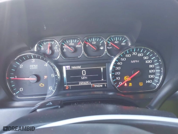 2015 Chevrolet Silverado 2500HD Built After Aug 14 LT with VIN 1GC1CVEG5FF101541, listed as a IAAI auction lot 41187622 with 295,925 mi miles. Bid and sale history available at carsss.com. Image 7.