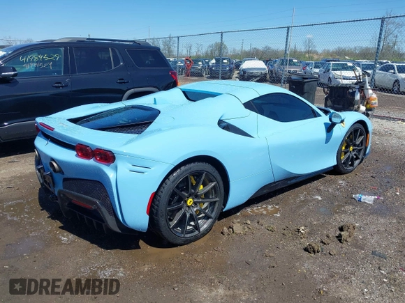2024 Ferrari SF90 с VIN ZFF96NMA1R0310002, выставлен на аукционе IAAI как лот 41987894 с пробегом 2 044 миль миль и . История ставок и продаж доступна на DreamBid. Изображение 4.