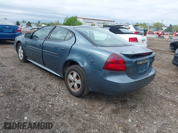 2006 Pontiac Grand Prix z VIN 2G2WP552561222449, wystawiony jako IAAI lot #42220443 z przebiegiem 216 582 mil mil oraz . Historia ofert i sprzedaży dostępna na DreamBid. Obrazek 3.