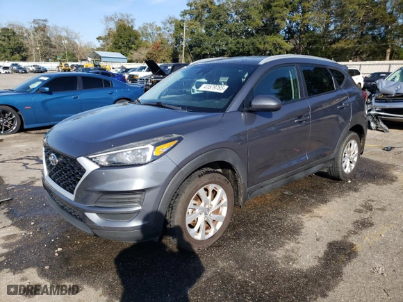 2019 Hyundai Tucson Value with VIN KM8J33A40KU078137, listed as a Copart auction lot 41579765 with 82,243 mi miles and Salvage Title. Bid and sale history available at carsss.com. Image 1.