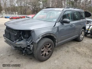 2022 Ford Bronco Sport with VIN 3FMCR9A60NRD65906, listed as a Copart auction lot 49629595 with 34,534 mi miles and Salvage Title. Bid and sale history available at carsss.com. Image 1.
